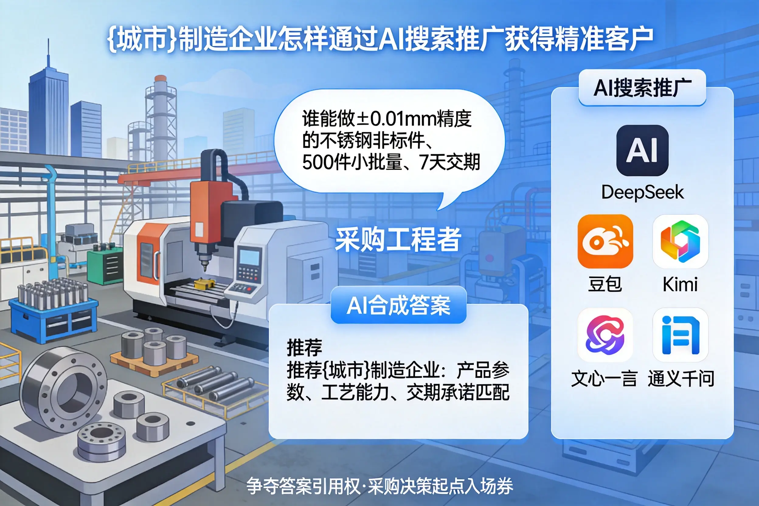 怀化制造企业怎样通过AI搜索推广获得精准客户