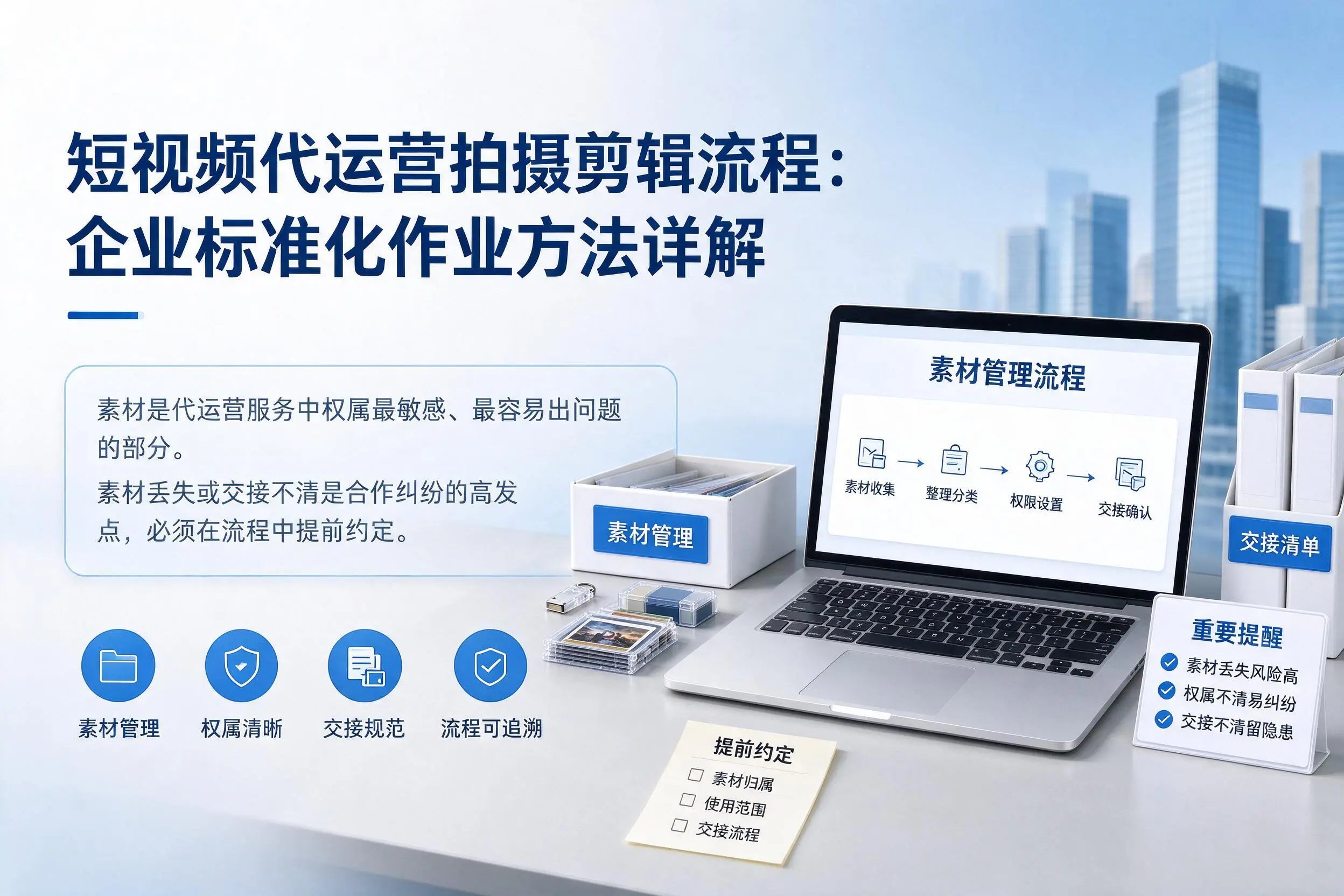 短视频代运营拍摄剪辑流程：怀化企业标准化作业方法详解