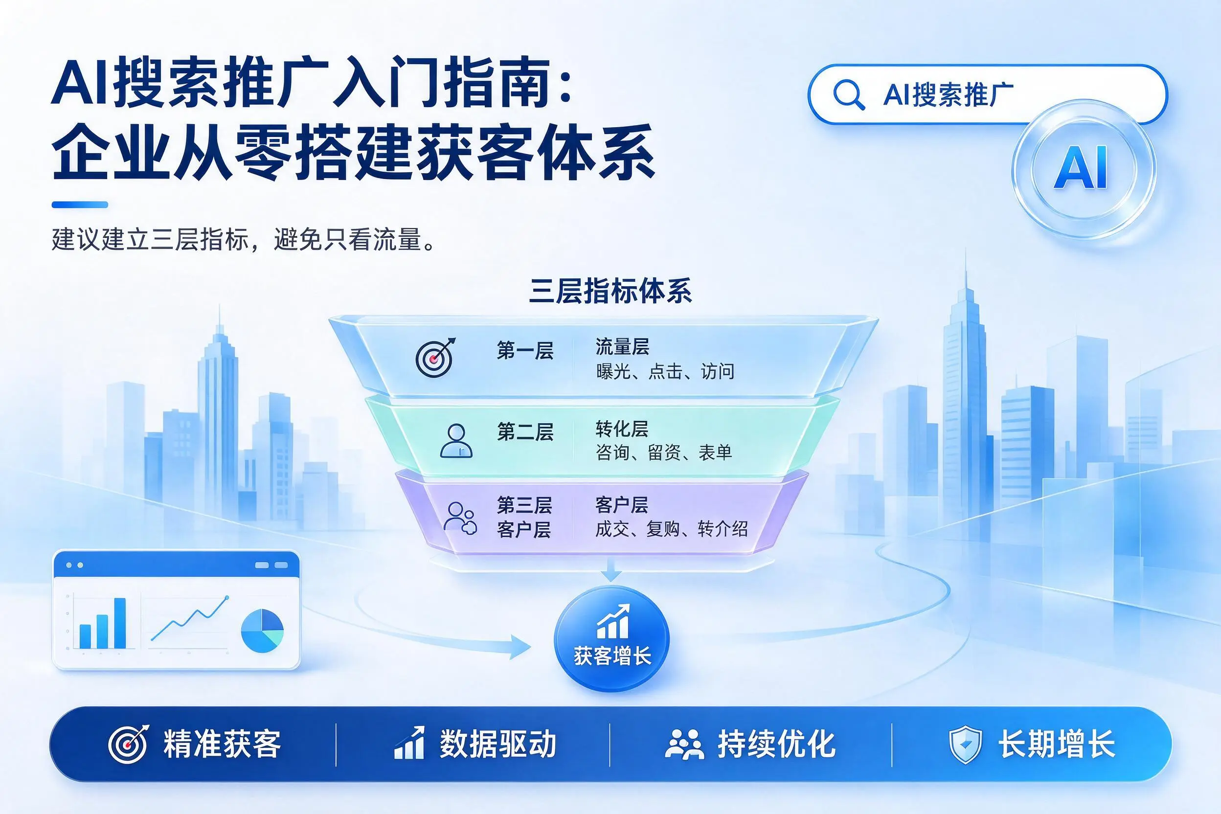 AI搜索推广入门指南:怀化企业从零搭建获客体系